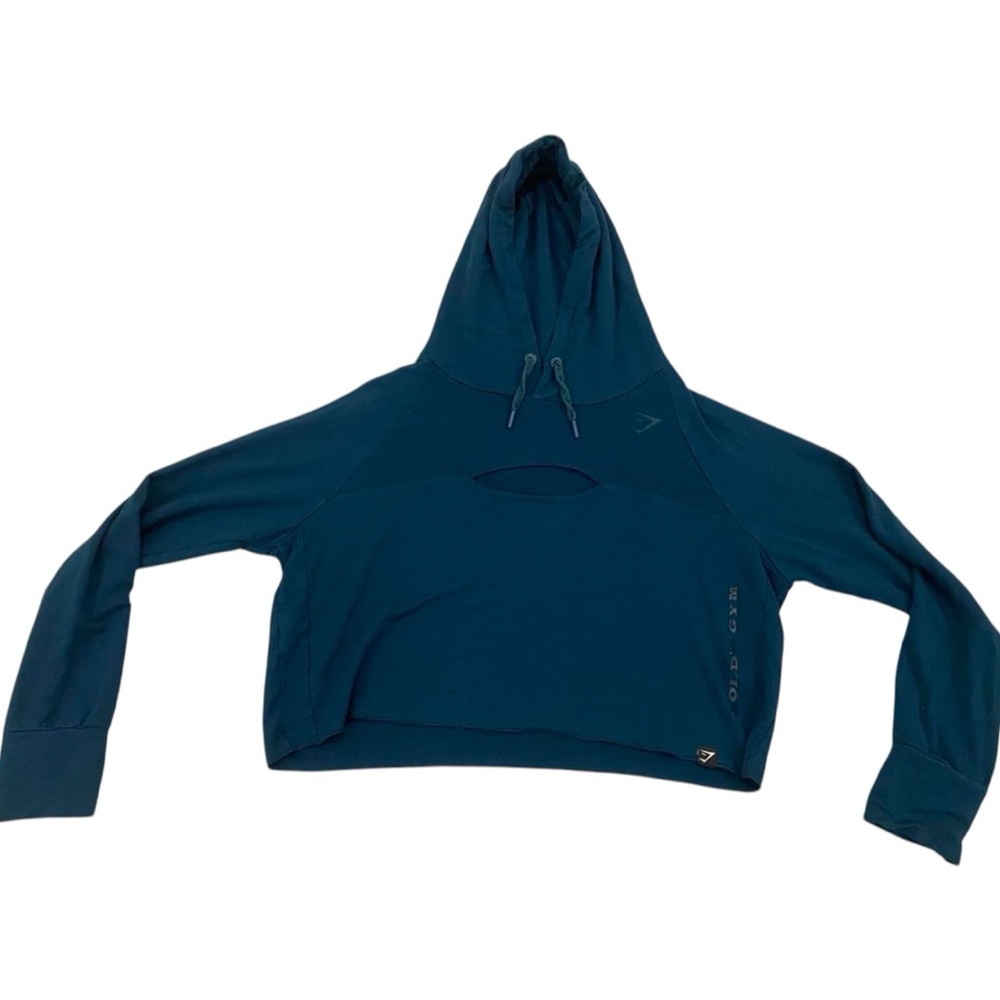 Gymshark Women's Teal Hoodie